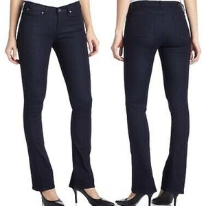 Calvin Klein Skinny Rocker Kick Blue Jeans Mid Rise Women's Size 8